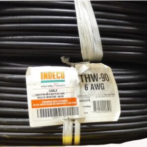 CABLE INDECO 6AWG THW