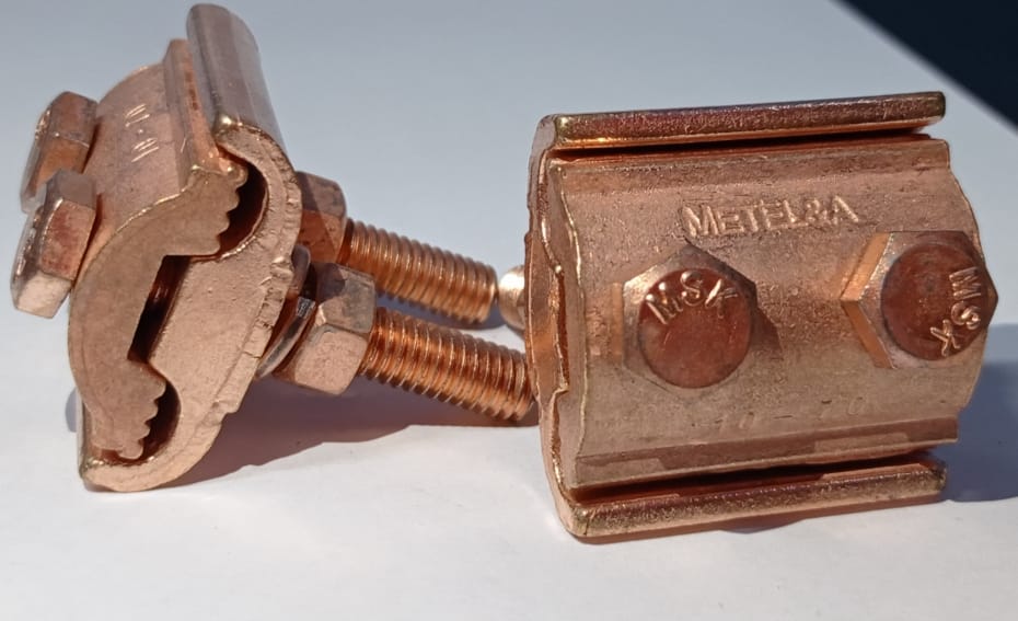 CONECTOR 2 VIAS COBRE