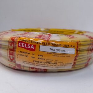 CABLE THW 14AWG CELSA